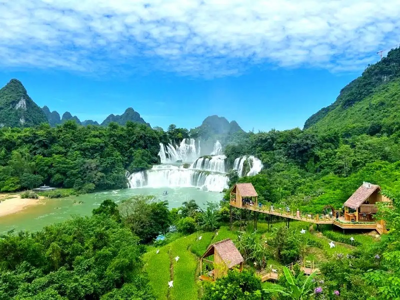 德天跨国瀑布•鹅泉•通灵大峡谷•巴马长寿村 5天4晚游【2人-8人小团】-【秘境德通巴5天游】