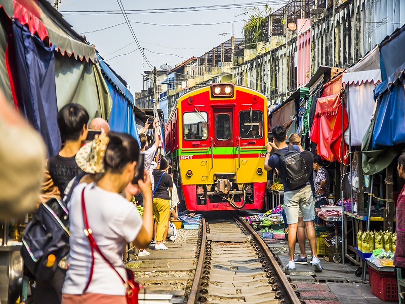 美功铁道市场