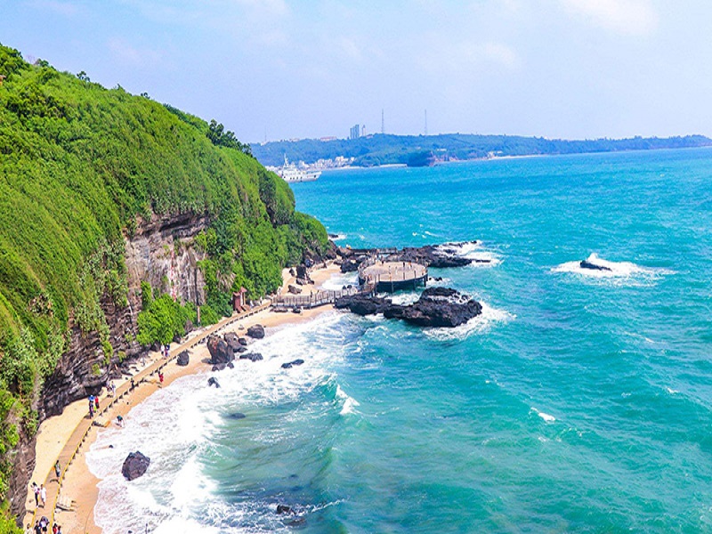 【山水涠洲记5天游】德天跨国瀑布•鹅泉•通灵大峡谷•北